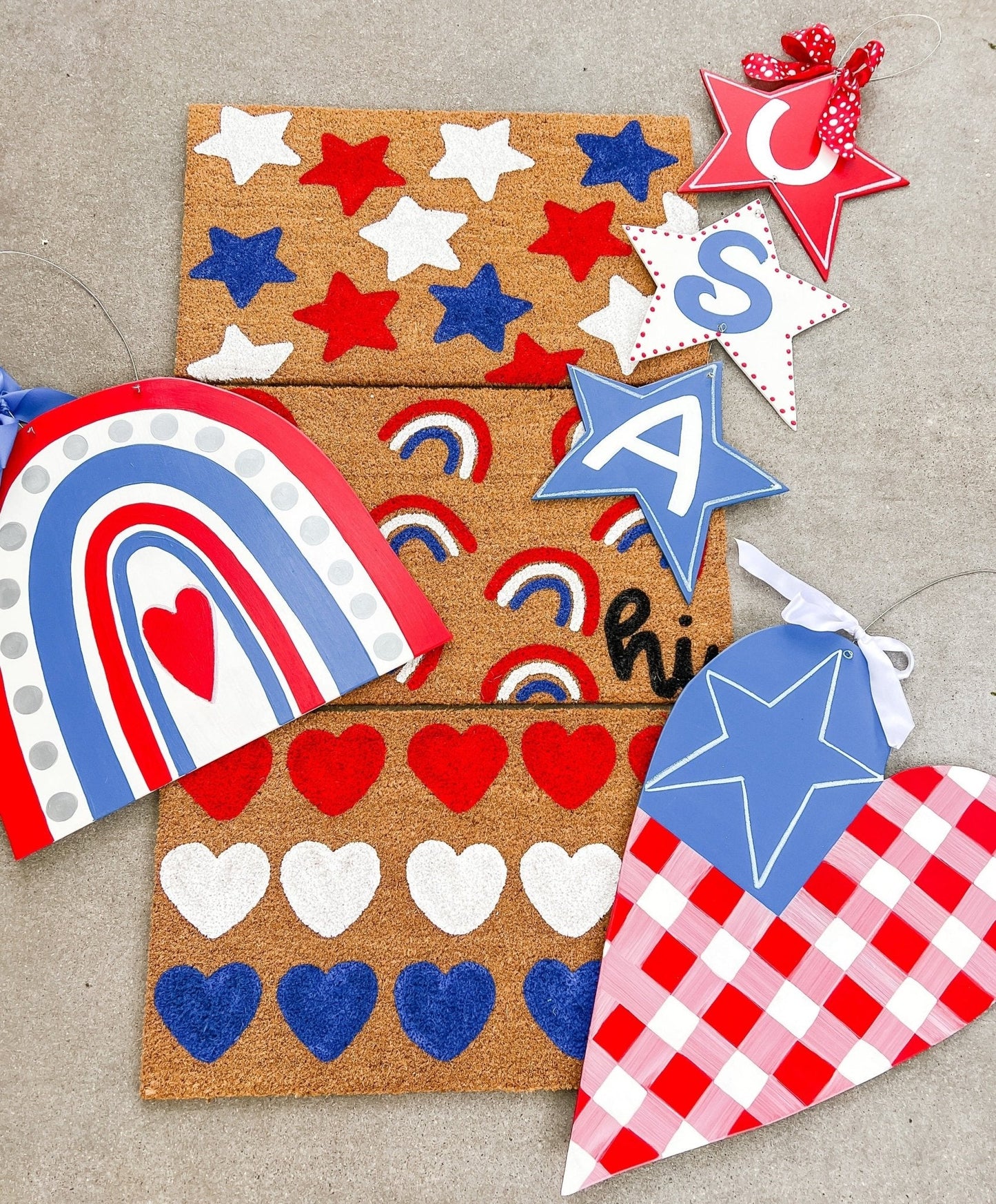 4th of July Hi Rainbows - Self Checkout at Creative Collab Collection - Miss Molly Designs, LLC