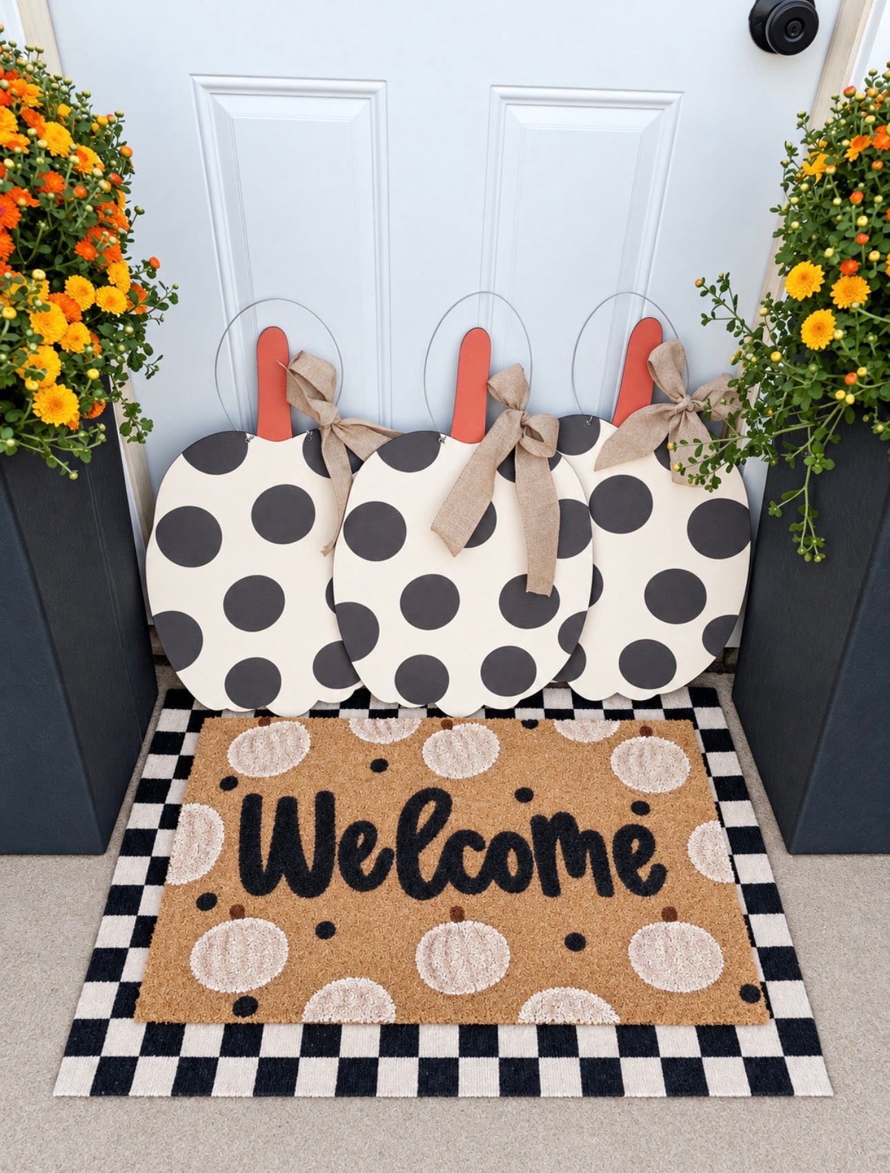 SALE! Fall Doormat/Door Hanger/Layering Rug Combo