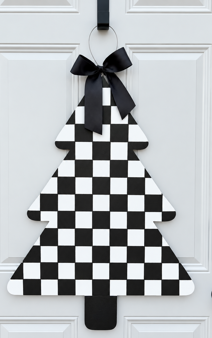 Black/White Checkered Tree