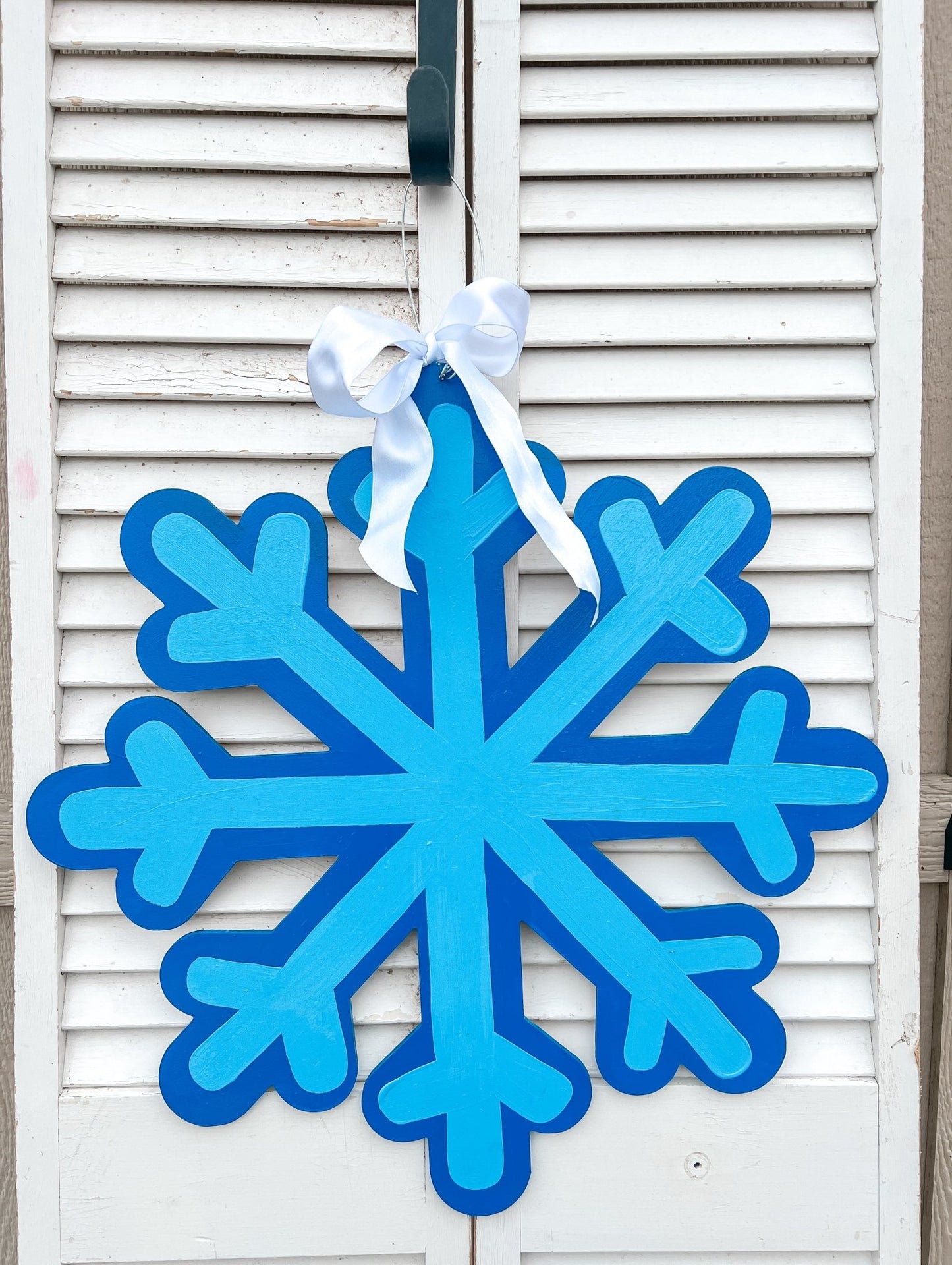 Blue Snowflake - Miss Molly Designs, LLC