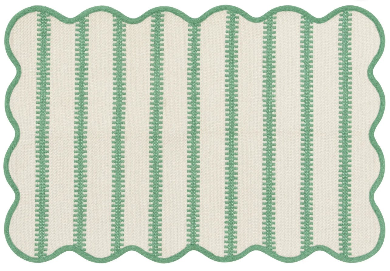 Green Scallop - Miss Molly Designs, LLC
