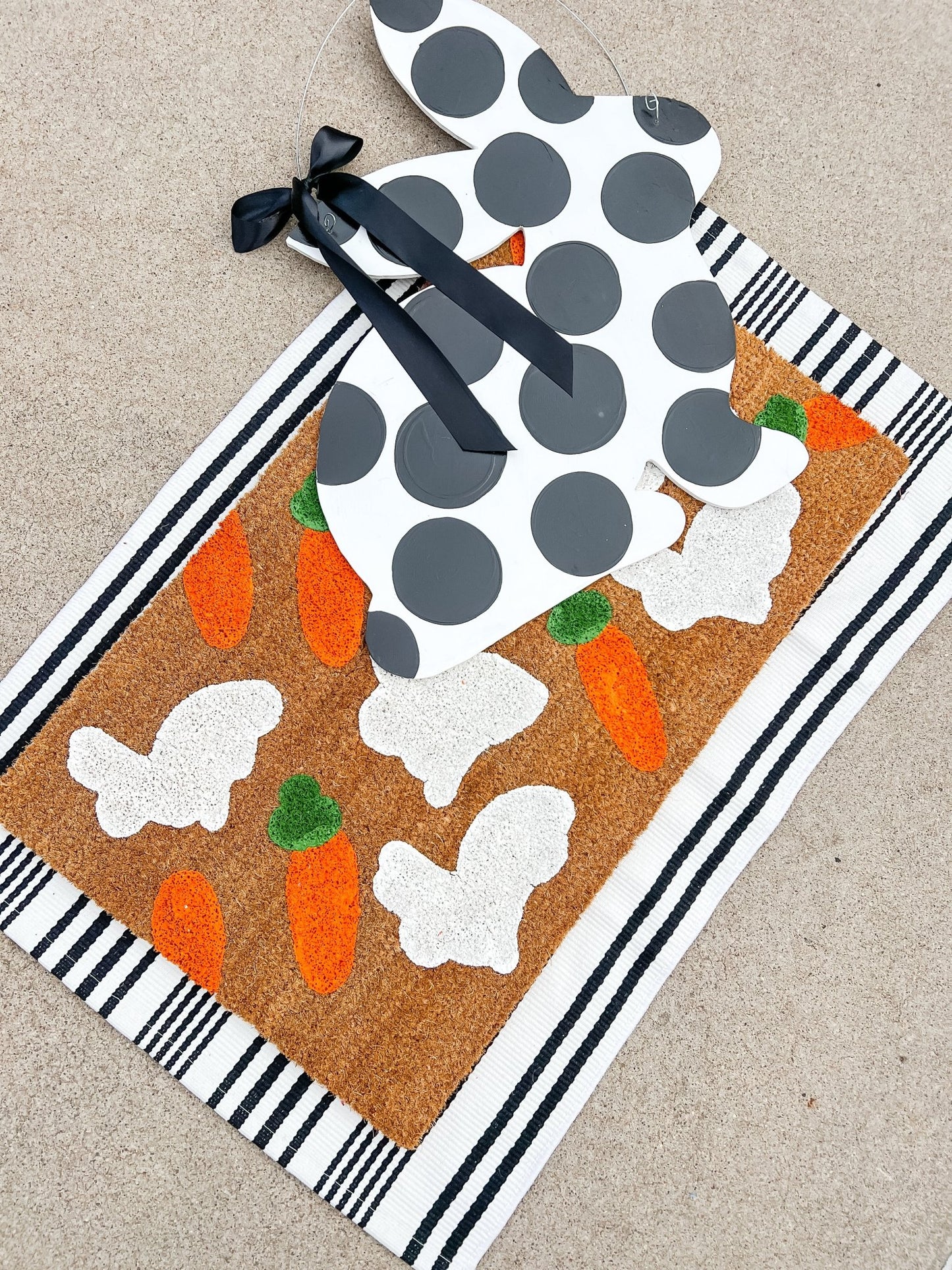 Polka Dot Rabbit - Miss Molly Designs, LLC