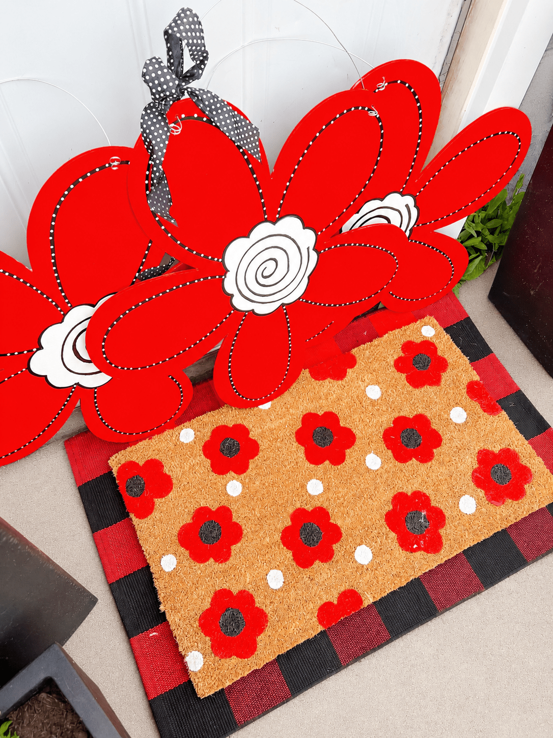 Red Flowers - Miss Molly Designs, LLC