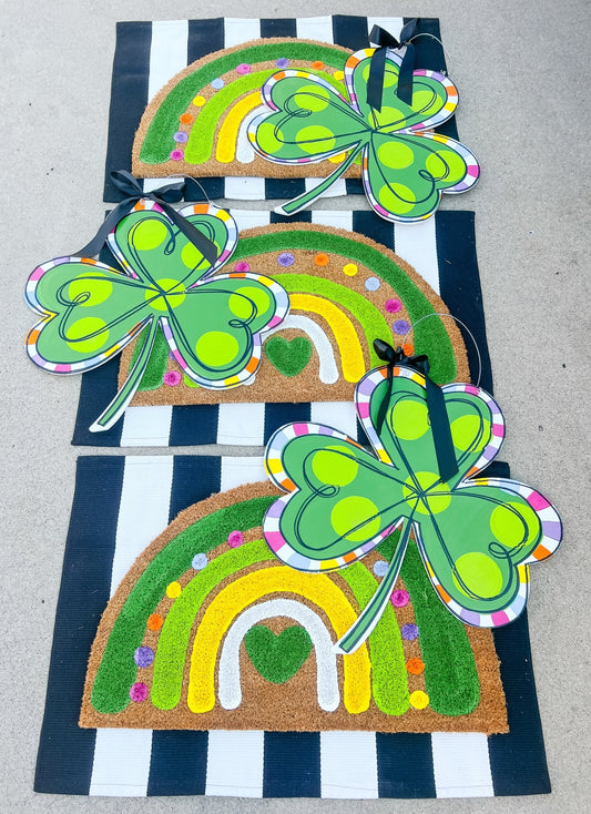 Shamrock Semi - Circle Rainbow - Miss Molly Designs, LLC