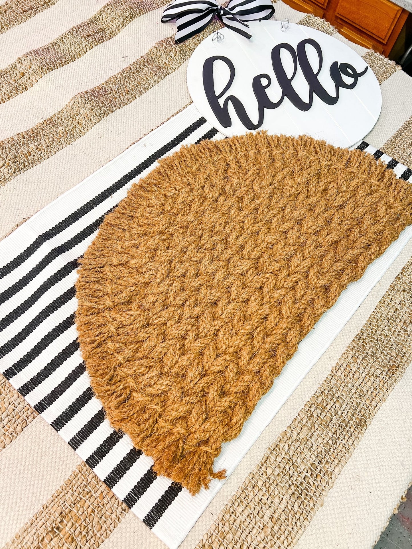 Black and White Thin Stripe - Miss Molly Designs, LLC