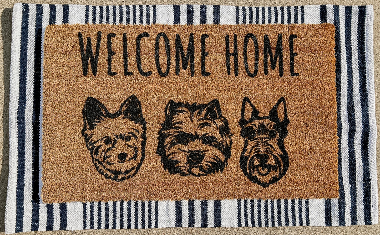 Custom Dog - 3 Dogs - Miss Molly Designs, LLC