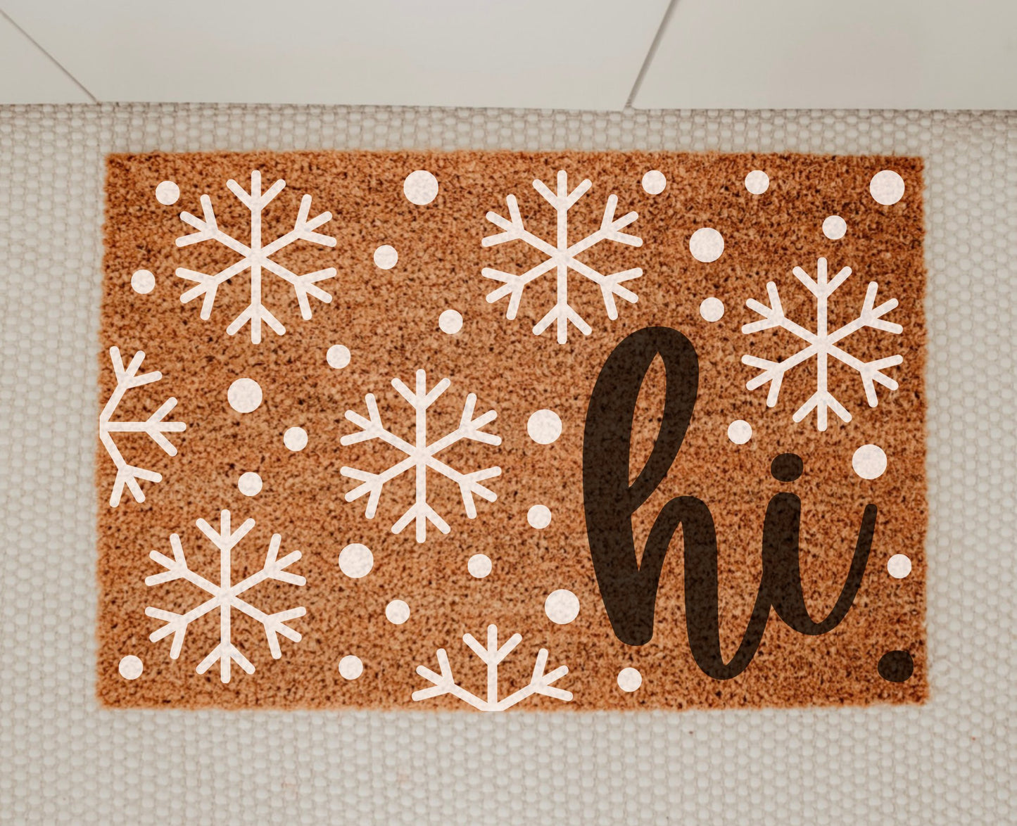 Hi Snowflakes - Miss Molly Designs, LLC