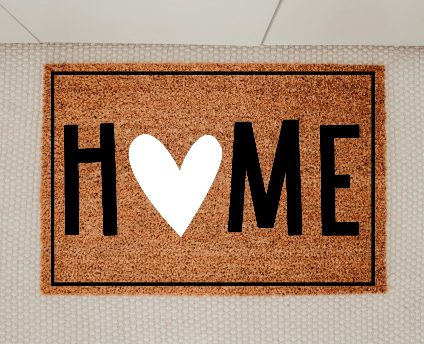 Home White Heart - Miss Molly Designs, LLC