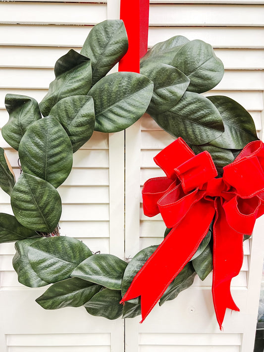 Magnolia Wreath - Miss Molly Designs, LLC