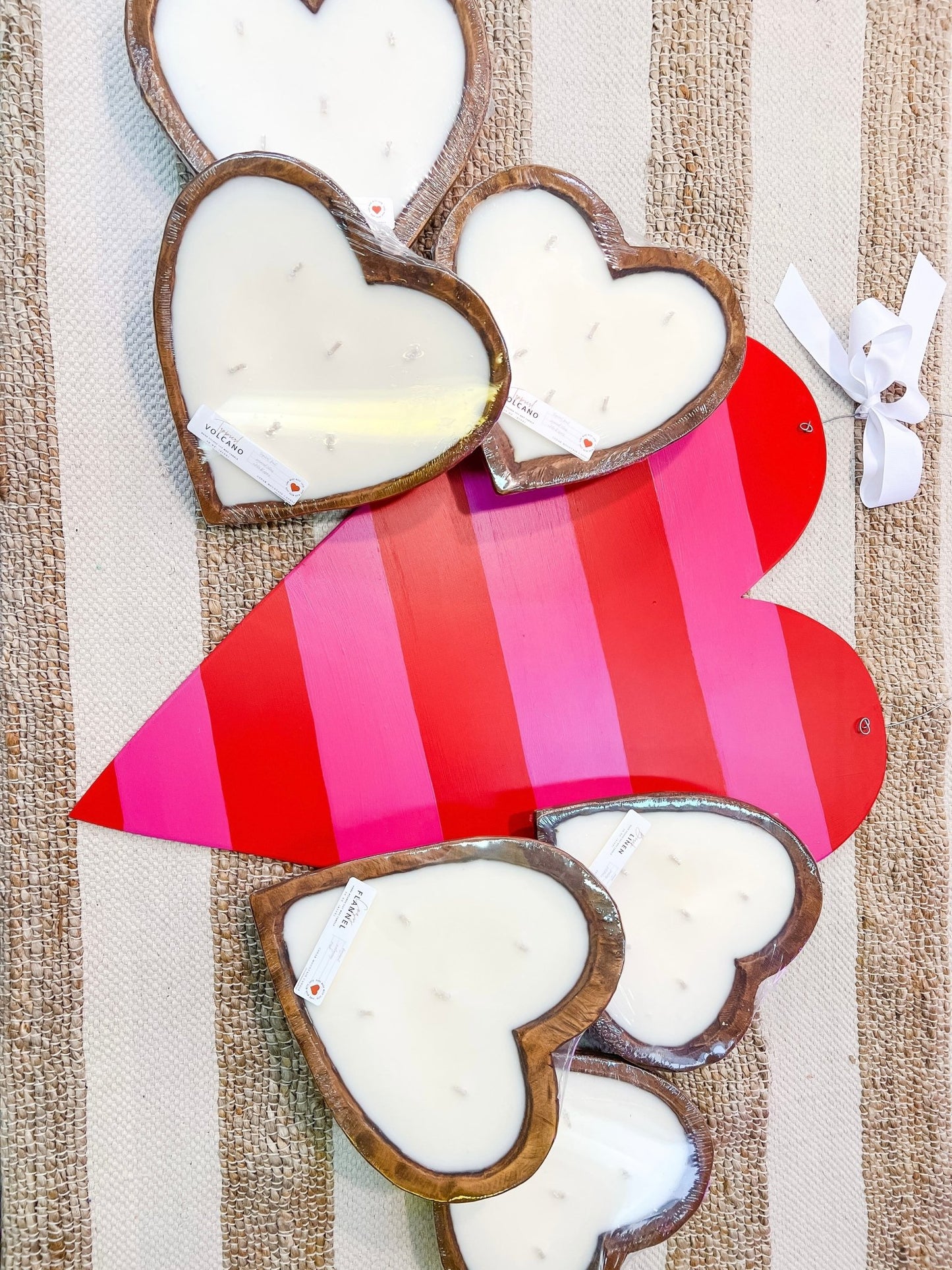 Tropical Volcano Heart Dough Bowl - Miss Molly Designs, LLC