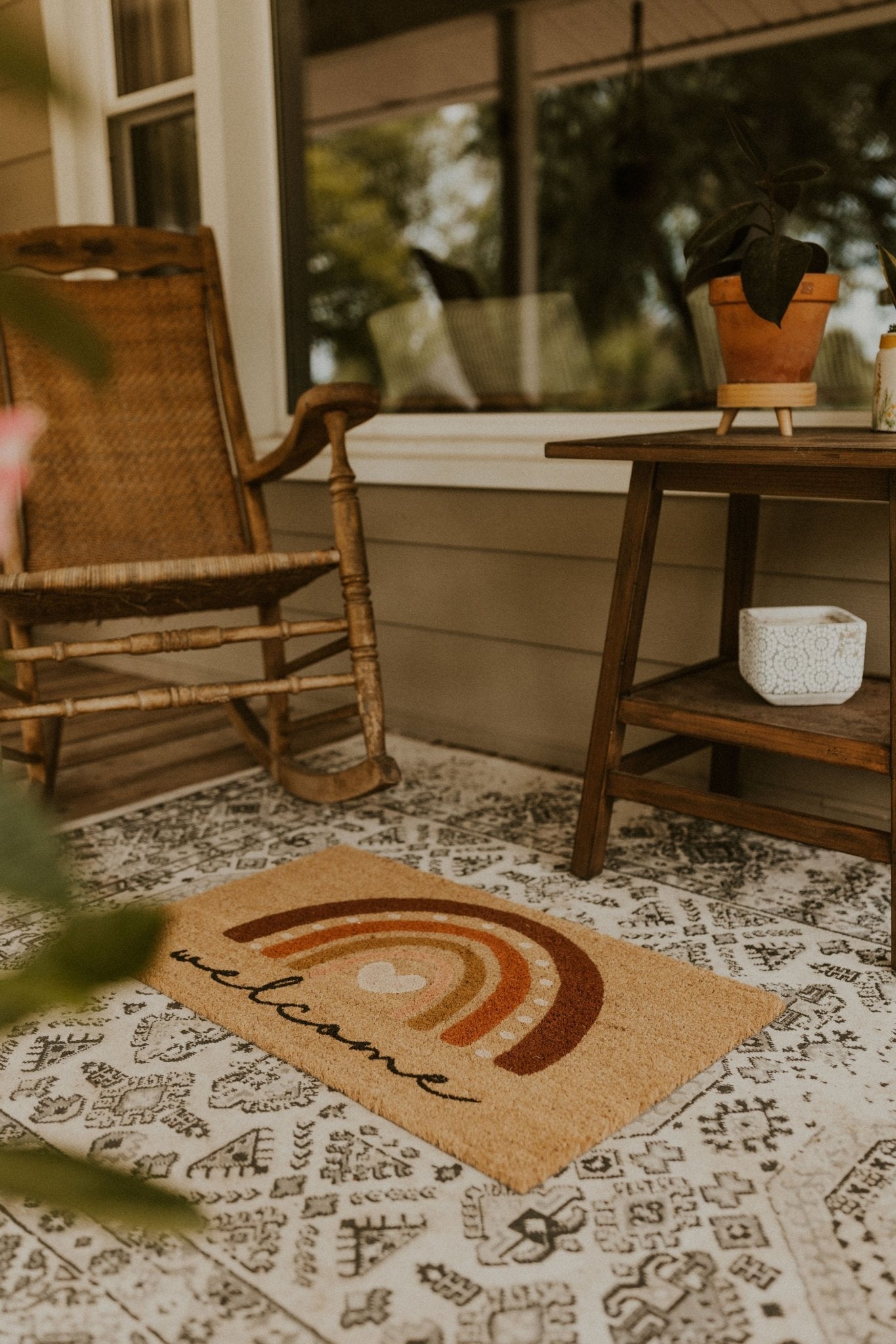 Welcome Neutral Rainbow - Miss Molly Designs, LLC