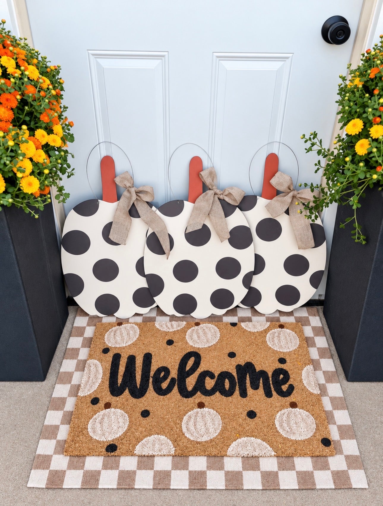 SALE! Fall Doormat/Door Hanger/Layering Rug Combo