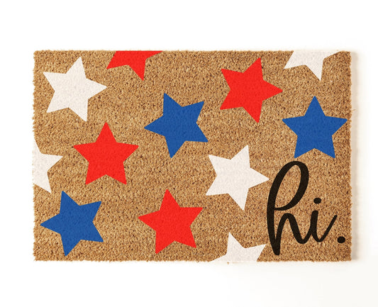 4th of July Stars Hi - Self Checkout at Creative Collab Collection - Miss Molly Designs, LLC