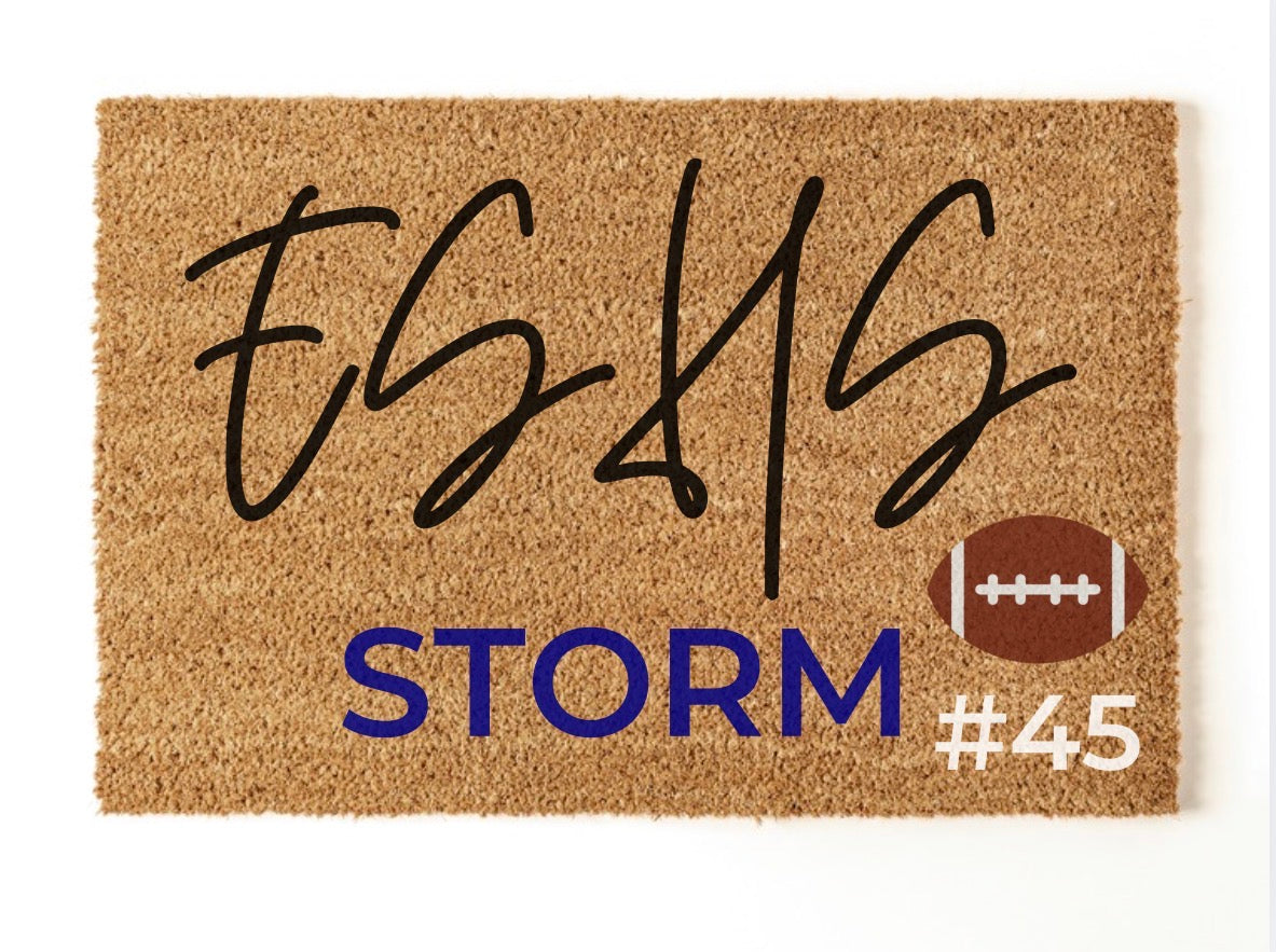 Custom School Doormat - Elkhorn South Style 2