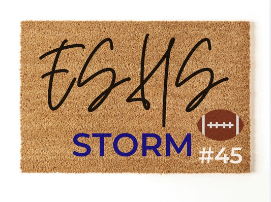 Custom School Doormat - Elkhorn South Style 2