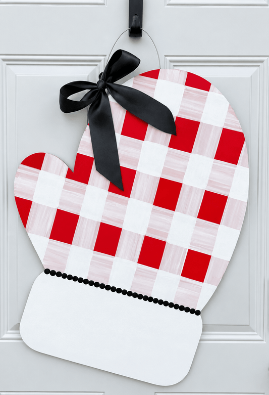 Buffalo Check Mitten - Miss Molly Designs, LLC