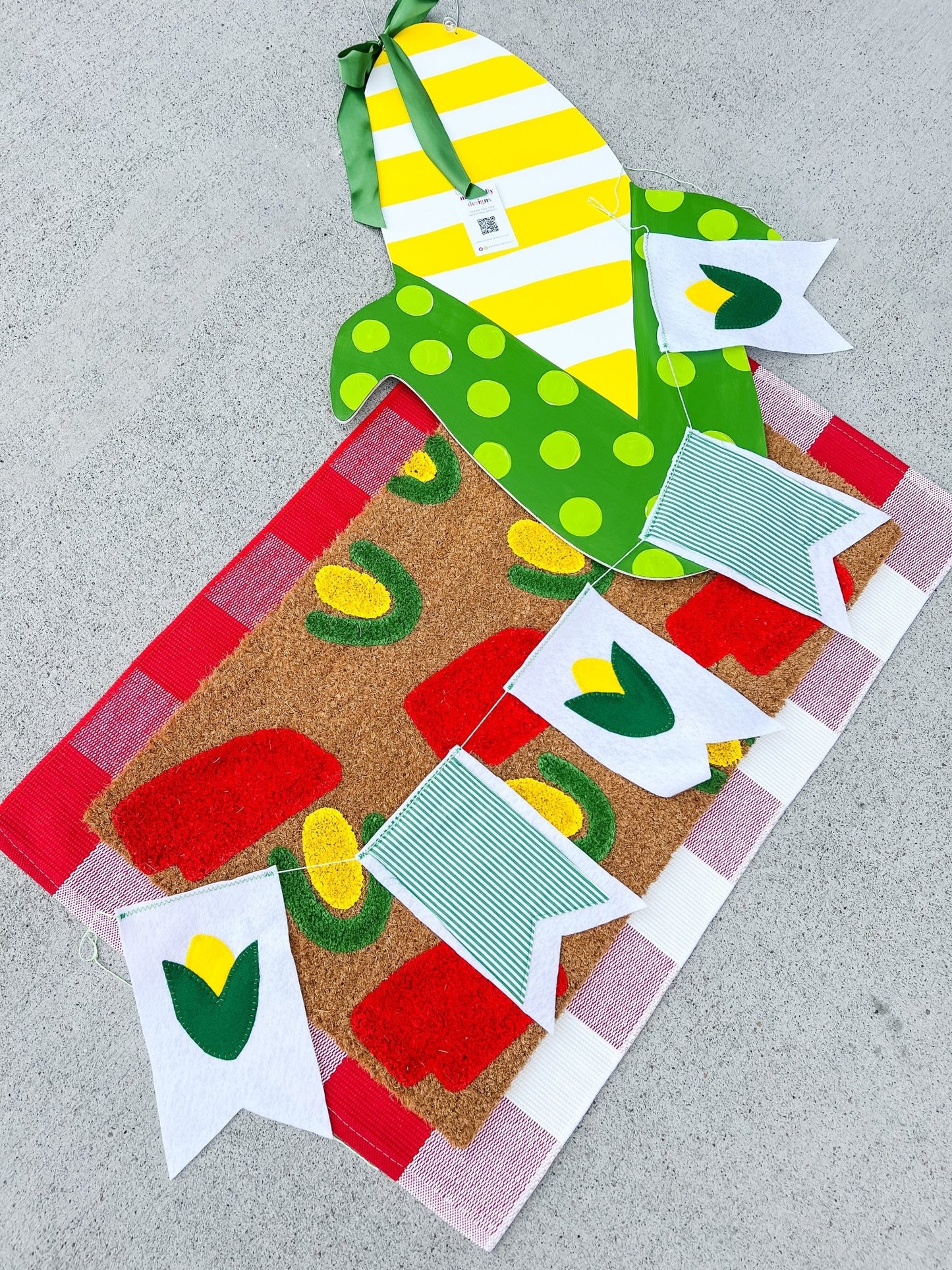 Corn Cob Flag - Miss Molly Designs, LLC