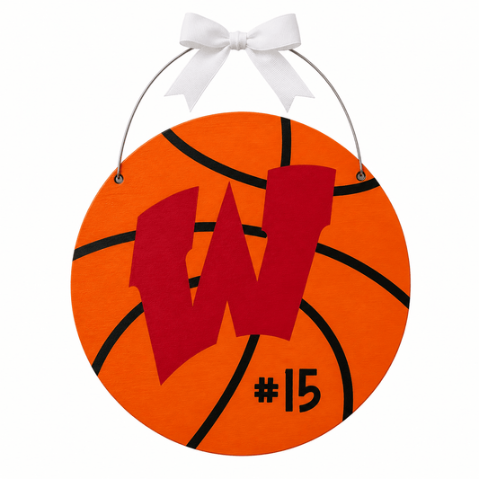 Custom School Basketball - Miss Molly Designs, LLC