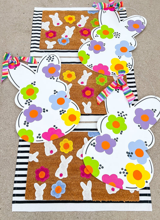 Floral Bunny - Miss Molly Designs, LLC
