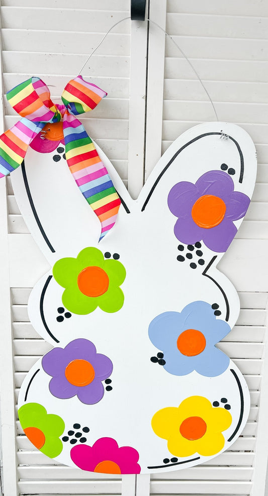 Floral Bunny - Miss Molly Designs, LLC