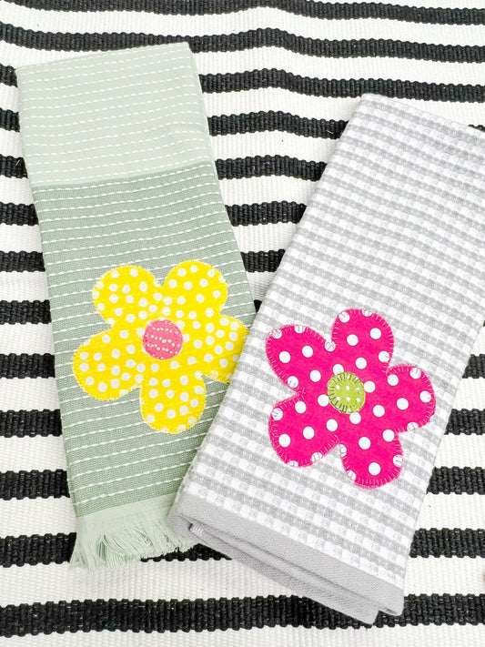 Flower Towel - Miss Molly Designs, LLC