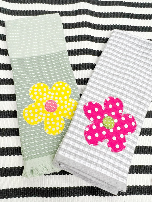 Flower Towel - Self Checkout at Creative Collab Collection - Miss Molly Designs, LLC