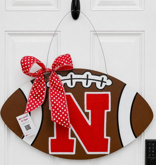 Husker Football - Miss Molly Designs, LLC