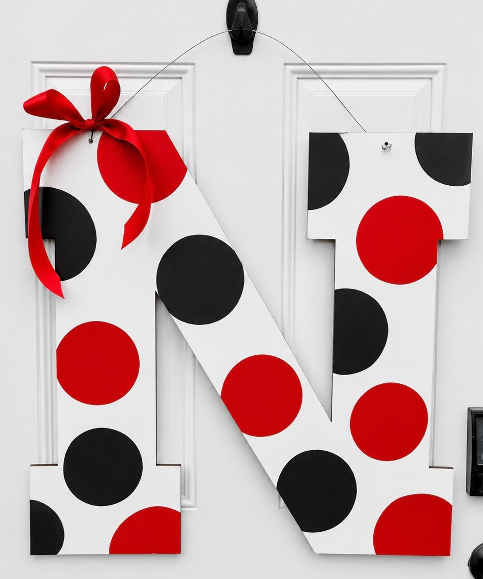 Husker N Polka Dot - Miss Molly Designs, LLC