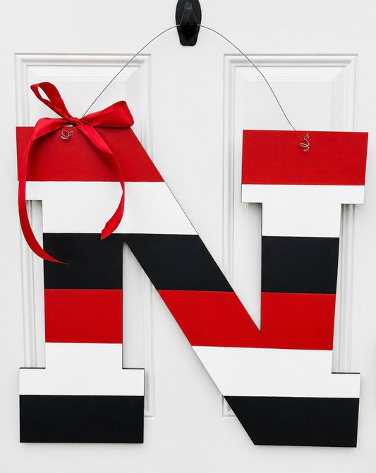 Husker N Stripe - Miss Molly Designs, LLC