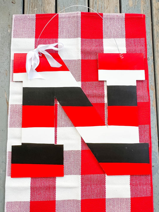 Husker N Stripe - Miss Molly Designs, LLC