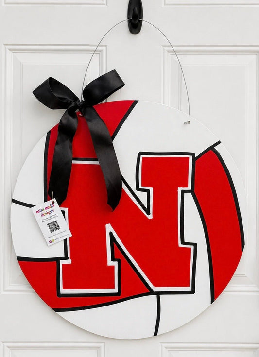 Husker Volleyball - Miss Molly Designs, LLC