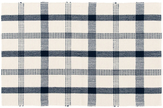Navy and White Plaid - Miss Molly Designs, LLC