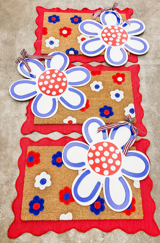 Patriotic Flowers - Miss Molly Designs, LLC