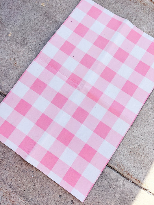 Pink Check - Self Checkout at Creative Collab Collection - Miss Molly Designs, LLC