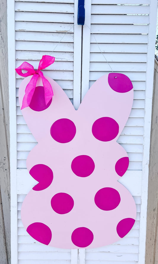 Pink Dot Rabbit - Miss Molly Designs, LLC