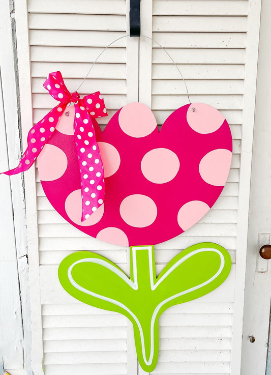 Pink Dot Tulip - Self Checkout at Creative Collab Collection - Miss Molly Designs, LLC