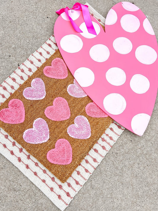 Pink Hearts - Self Checkout at Creative Collab Collection - Miss Molly Designs, LLC