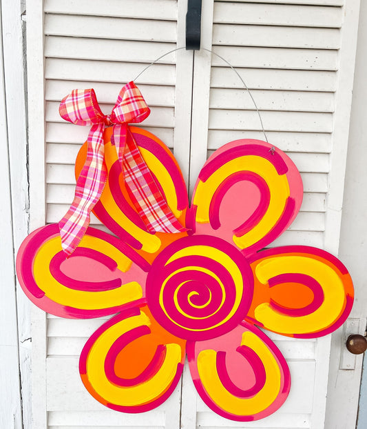Pink/Yellow/Orange Flower - Self Checkout at Creative Collab Collection - Miss Molly Designs, LLC