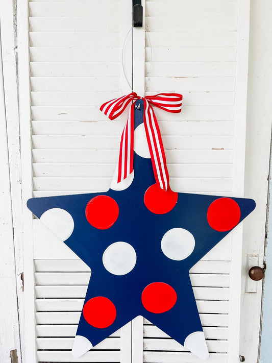 Polka Dot Star - Miss Molly Designs, LLC