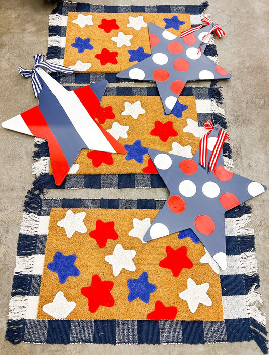 Scattered 4th of July Stars - Miss Molly Designs, LLC