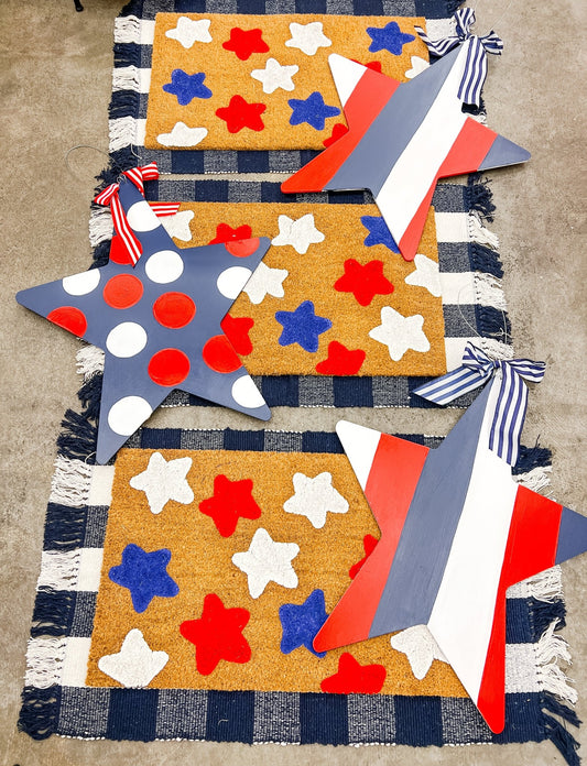 Scattered 4th of July Stars - Miss Molly Designs, LLC