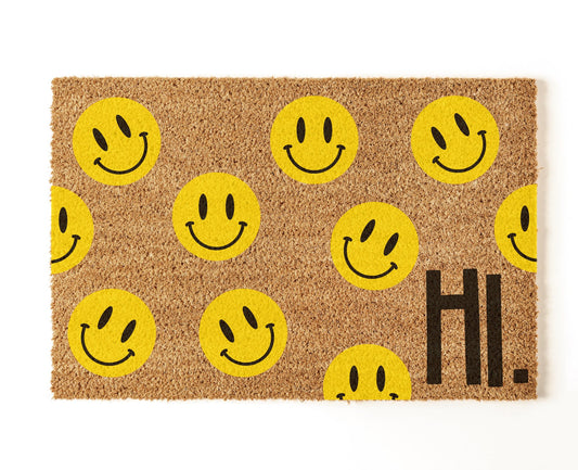 Smiley Doormat - Miss Molly Designs, LLC