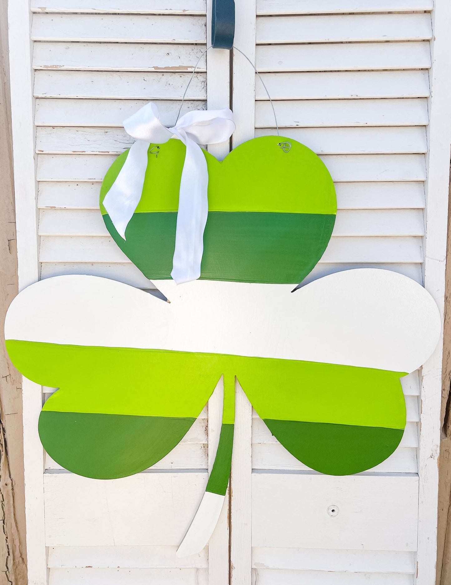 Striped Shamrock - Miss Molly Designs, LLC
