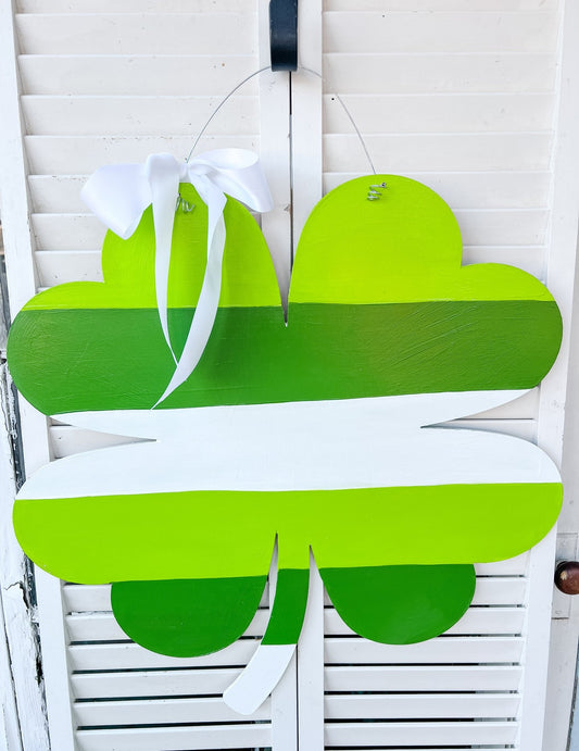 Striped Shamrock - Miss Molly Designs, LLC