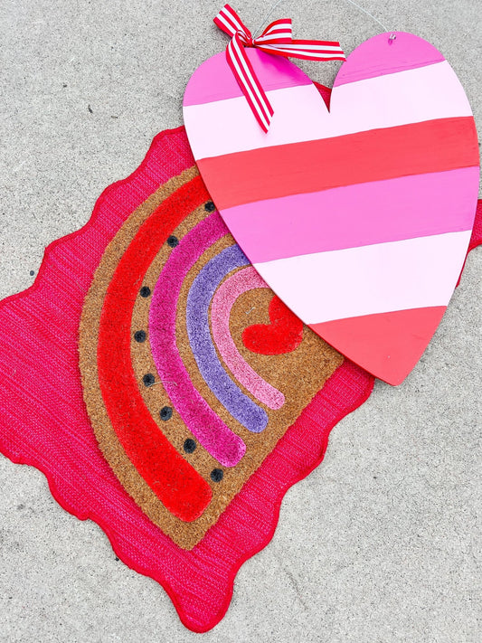 Valentine Rainbow - Miss Molly Designs, LLC