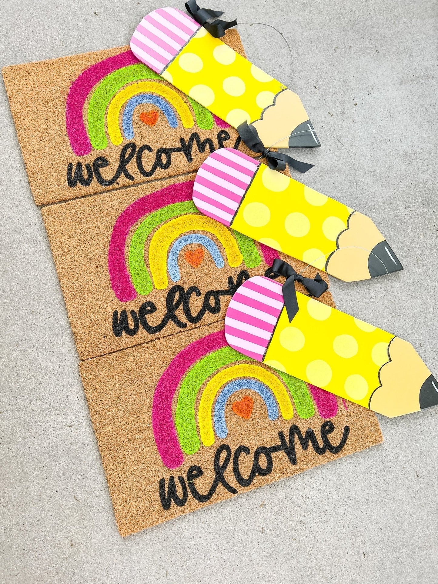 Welcome Bright Rainbow - Junkstock - Miss Molly Designs, LLC