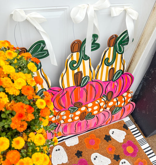 XL Pumpkin Stack - Miss Molly Designs, LLC