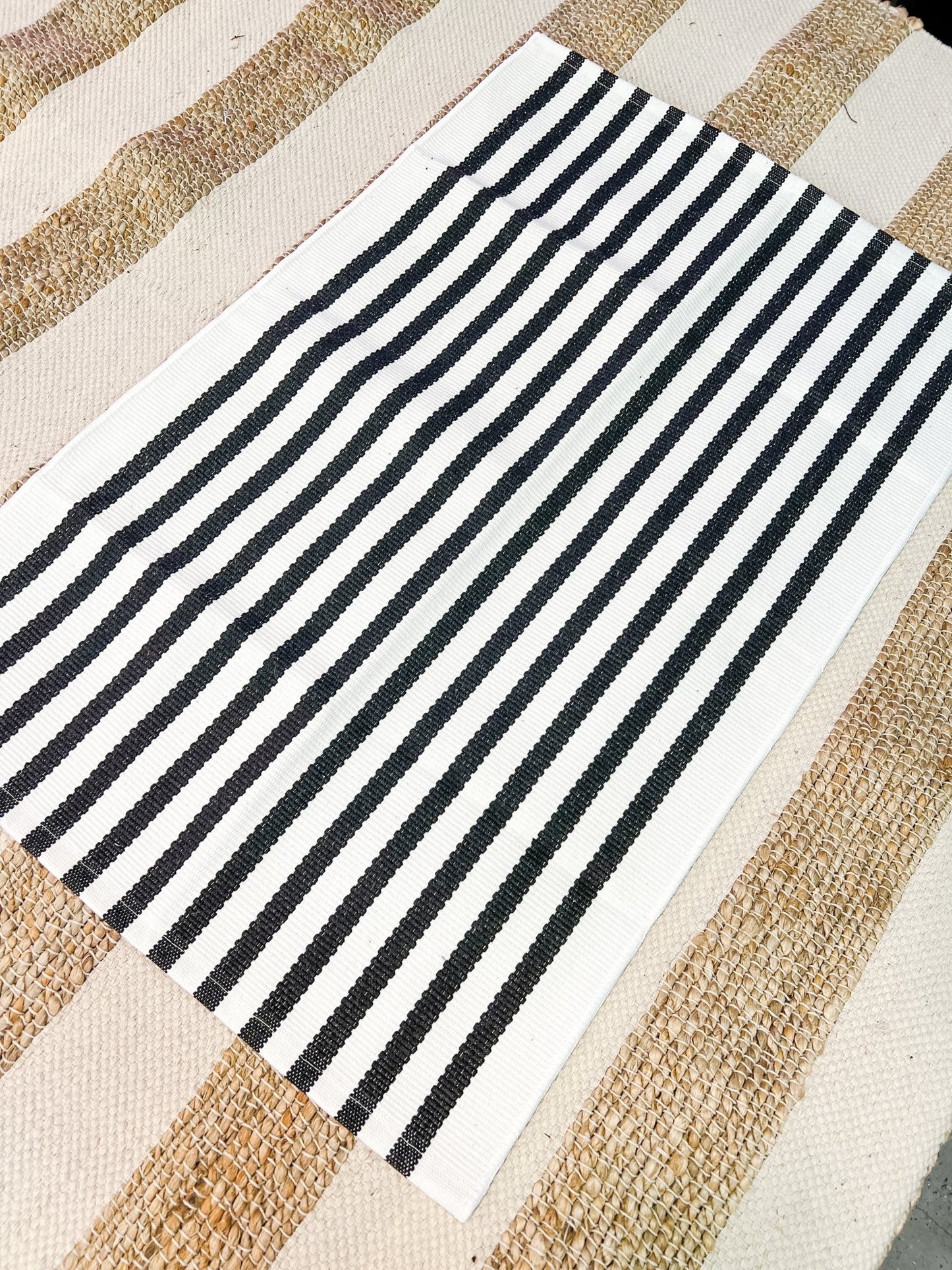 Black and White Thin Stripe - Miss Molly Designs, LLC