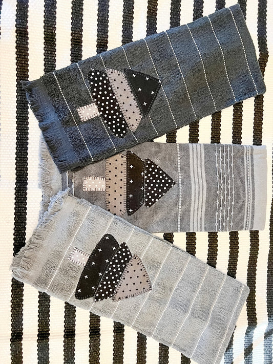Black Tree Towel - Miss Molly Designs, LLC