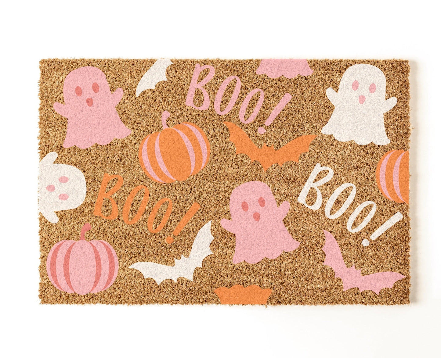 Boo Pink/Orange - Miss Molly Designs, LLC